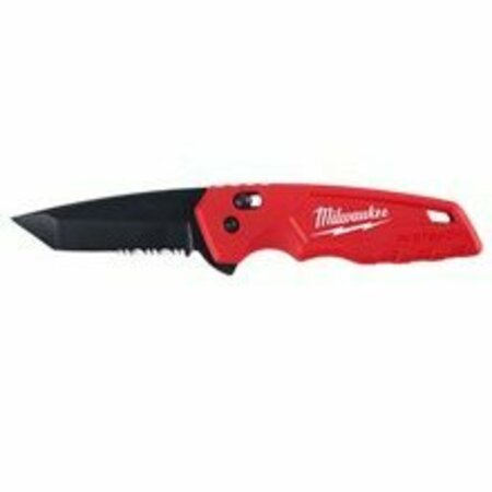 MILWAUKEE TOOL Serrated Blade Flip Knife ML48-22-1530